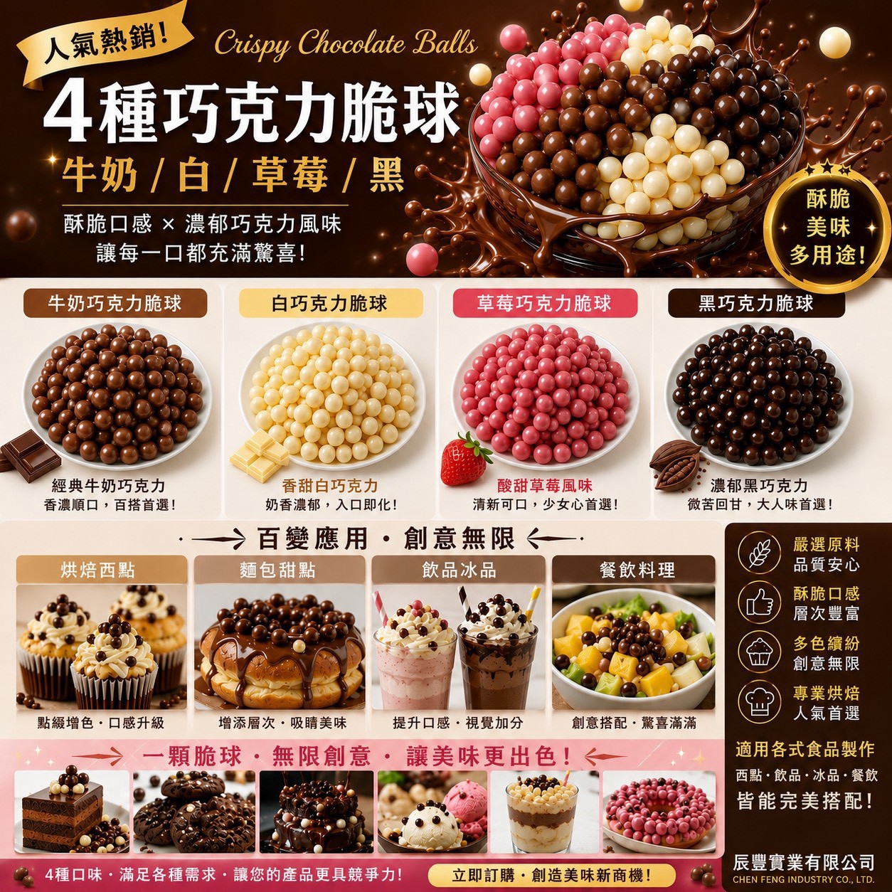 巧克力脆球系列