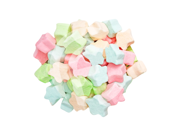 【蜜意坊】2D星星棉花糖 TO-106 (2cm)