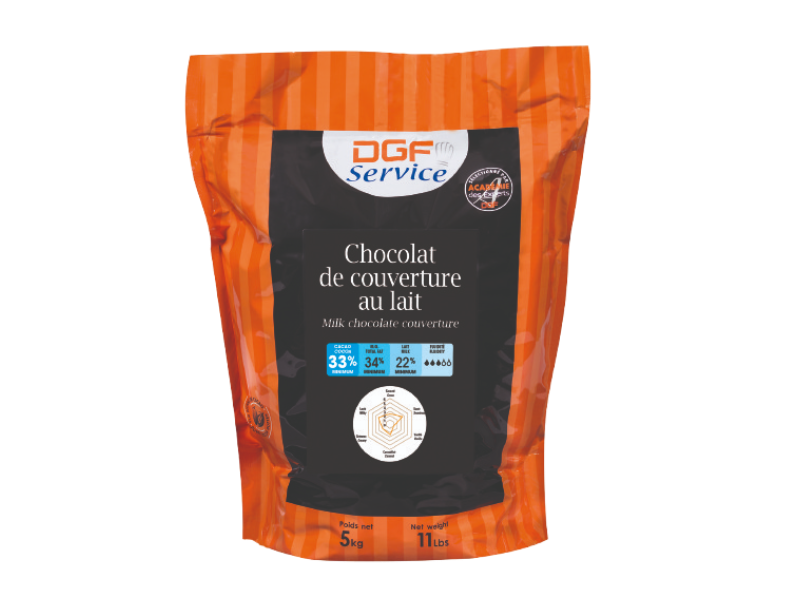 【DGF狄吉富】調溫牛奶巧克力鈕扣33% 