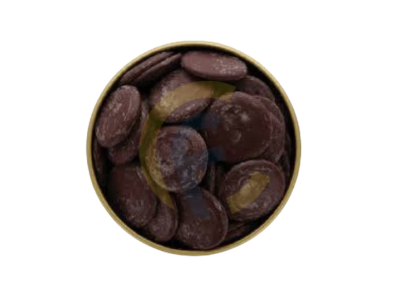 【DGF狄吉富】調溫黑巧克力鈕扣55%