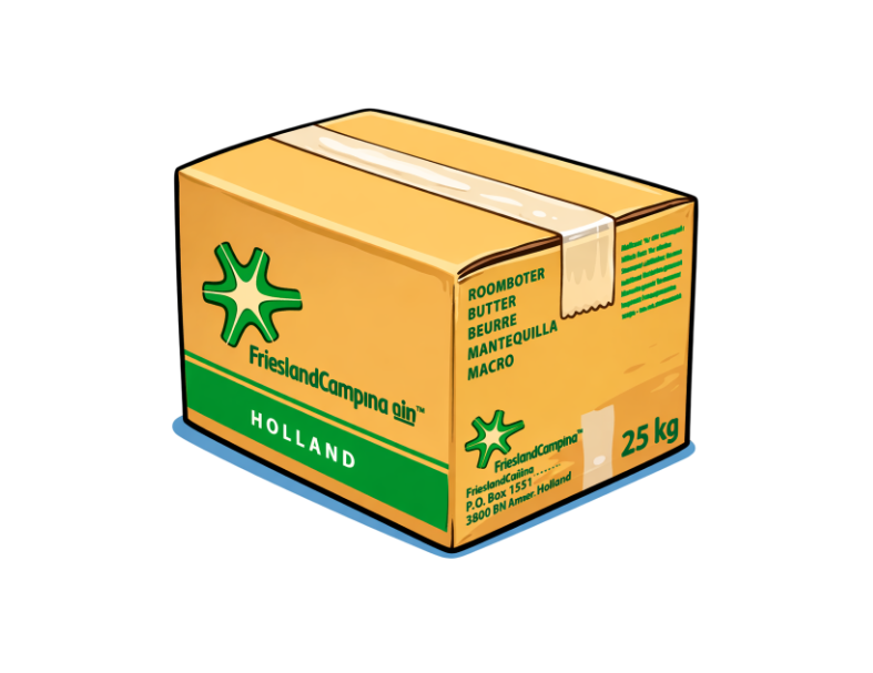 【FRIESLAND CAMPINA 菲仕蘭】無鹽發酵奶油