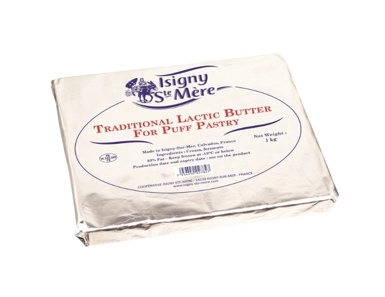 【 ISIGNY 依思尼】無鹽發酵奶油片 (熟成) 1kg 